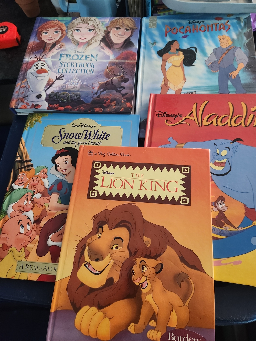 Disney Storybook Set - 5 Hardcover Books